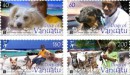 Почтовые марки Вануату - собаки