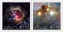 марки ООН - космос